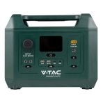 Купити Зарядна Станція Power Station V-TAC VT-606N, 600W(1kW peak), 576Wh, QC 18W, PD 65W, DC, LiFePO4 Вітринний зразок