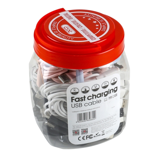 Купити Кабель USB XO-NB265 Type-C 3A (30pcs/bottle), 3