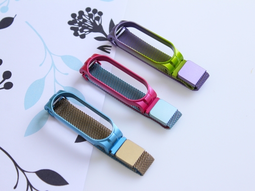 Купити Ремінець для Xiaomi Mi Band 5 Milanese Loop Gradient, 13