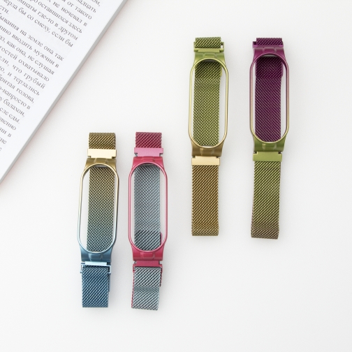 Купити Ремінець для Xiaomi Mi Band 5 Milanese Loop Gradient, 12