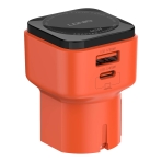 Купити Мережевий Зарядний Пристрій LDNIO Q2420 GAN 45W+Type-C to Type-C
