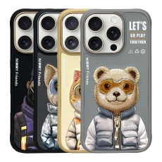 Купить Чехол TPU+PC Nimmy 3D with Metal Buttons для iPhone 16 Pro Купить Чехол TPU+PC Nimmy 3D with Metal Buttons для iPhone 16 Pro
