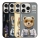 Купити Чохол TPU+PC Nimmy 3D with Metal Buttons для iPhone 16 Pro
