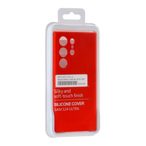 Купить Чехол Liquid Silicone (AA) Full Camera для Samsung Galaxy S24 Ultra 5G (S928), 5