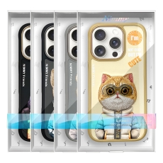 Купить Чехол TPU+PC Nimmy 3D with Metal Buttons для iPhone 16 Pro Купить Чехол TPU+PC Nimmy 3D with Metal Buttons для iPhone 16 Pro