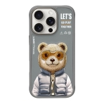 Купити Чохол TPU+PC Nimmy 3D with Metal Buttons для iPhone 16 Pro, 3