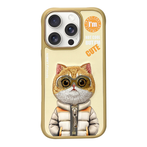 Чохол TPU+PC Nimmy 3D with Metal Buttons для iPhone 16 Pro превью 4