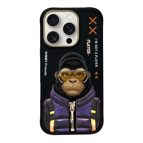 Купити Чохол TPU+PC Nimmy 3D with Metal Buttons для iPhone 16 Pro, 6