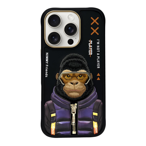 Чохол TPU+PC Nimmy 3D with Metal Buttons для iPhone 16 Pro превью 6