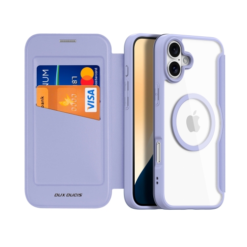 Купити Чохол-книжка Dux Ducis Skin X Pro with MagSafe для iPhone 16, 8
