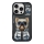 Купити Чохол TPU+PC Nimmy 3D with Metal Buttons для iPhone 16 Pro Dog Black