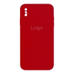 Купить Чехол Silicone Case Full Size with Frame для iPhone Xs Max, 10