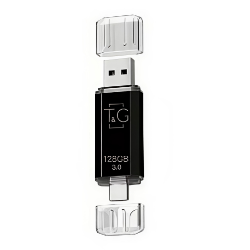 USB Flash Drive 3.0 T&G 128gb USB/Type C 009 превью 3