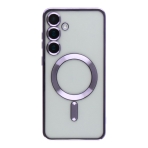 Купить Чехол TPU Metallic Full Camera with Magsafe для Samsung Galaxy S25 5G (S931), 13