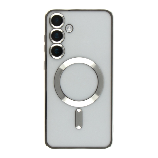 Купить Чехол TPU Metallic Full Camera with Magsafe для Samsung Galaxy S25 5G (S931), 15