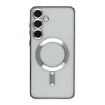 Купить Чехол TPU Metallic Full Camera with Magsafe для Samsung Galaxy S25 5G (S931), 15