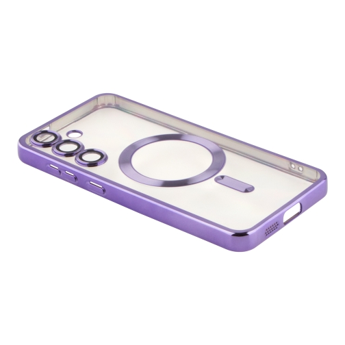Купить Чехол TPU Metallic Full Camera with Magsafe для Samsung Galaxy S25 5G (S931), 18