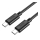 Купити Кабель USB Hoco X88 Gratified 60W Type-C to Type-C 2m Чорний