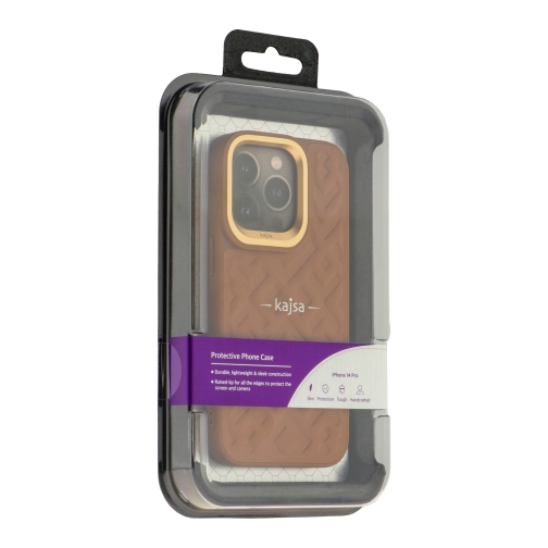 Купить Чехол Kajsa Briquette Collection Rhombus для iPhone 14 Pro, 3