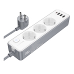Купить Сетевой Удлинитель Borofone BAC9 (PD20W/1C3A)(EU)(L=2M)