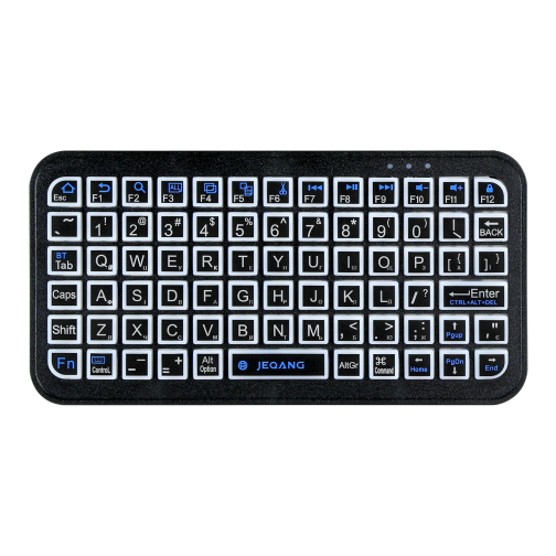 Клавіатура  бездротова JJEQANG JB-512 bluetooth (RGB) mini keyboard превью 3