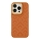 Купить Чехол Kajsa Briquette Collection Rhombus для iPhone 14 Pro Brown