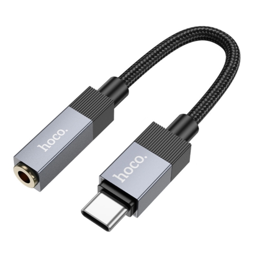 Купити Кабель Aux Hoco UPA32C Type-C (Male) to Aux 3.5mm (Female) 15cm