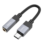 Купити Кабель Aux Hoco UPA32C Type-C (Male) to Aux 3.5mm (Female) 15cm
