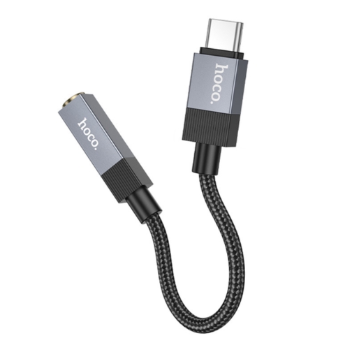 Купити Кабель Aux Hoco UPA32C Type-C (Male) to Aux 3.5mm (Female) 15cm, 3