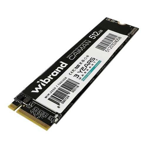Купити SSD M.2 Диск Wibrand Caiman 512GB NVMe 2280 PCIe 3.0 3D NAND, 3
