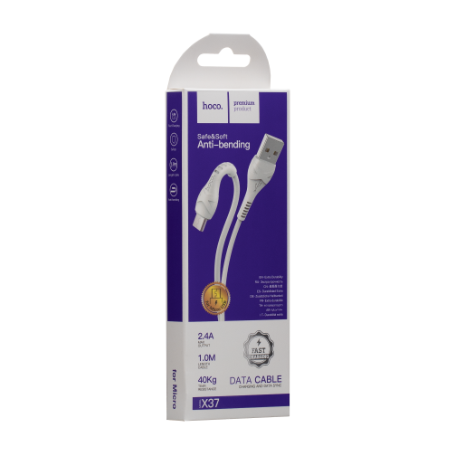 Кабель USB Hoco X37 Cool Power Charging Micro превью 2