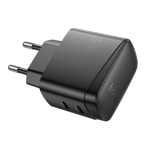 Купити Мережевий Зарядний Пристрій Hoco CS62A 2USB-C PD/QC 45W GAN, 4