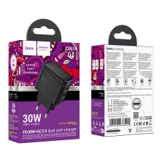 Купить Сетевое Зарядное Устройство Hoco CS61A 1USB/1USB-C PD/QC 30W Купить Сетевое Зарядное Устройство Hoco CS61A 1USB/1USB-C PD/QC 30W