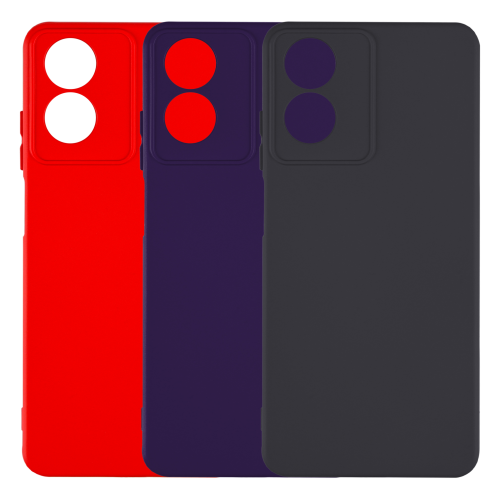 Чохол Silicone Cover Full Camera (A) для Motorola G04/G04s