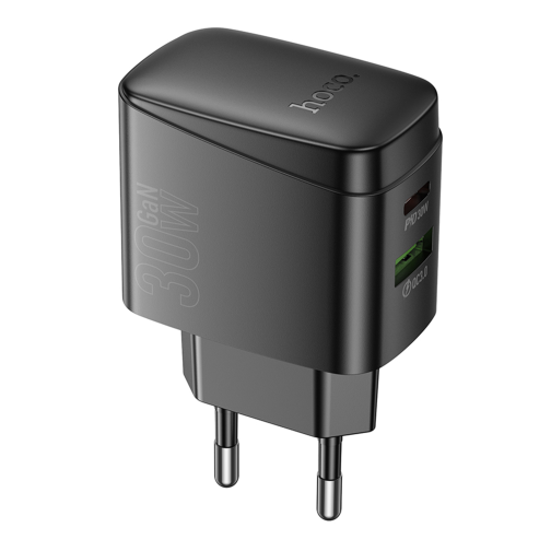 Мережевий Зарядний Пристрій Hoco CS61A 1USB/1USB-C PD/QC 30W GAN превью 5