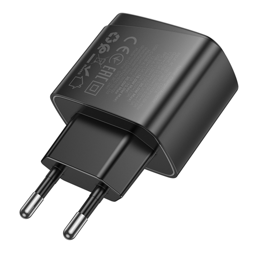 Мережевий Зарядний Пристрій Hoco CS61A 1USB/1USB-C PD/QC 30W GAN превью 7