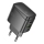 Купити Мережевий Зарядний Пристрій Hoco CS61A 1USB/1USB-C PD/QC 30W GAN Чорний