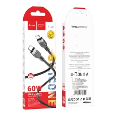 Купить USB Hoco X109 Silicone Type-C to Type-C 60W 2m