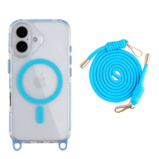 Купити Чохол TPU+PC LanyardCase with MagSafe для iPhone 16 Купити Чохол TPU+PC LanyardCase with MagSafe для iPhone 16