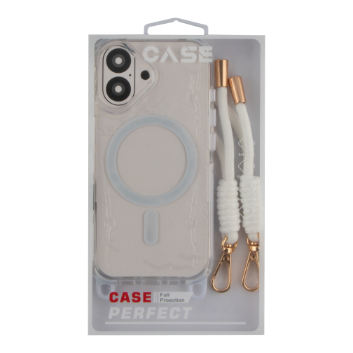 Чохол TPU+PC LanyardCase with MagSafe для iPhone 16 превью 9