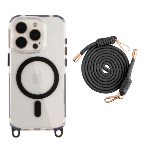 Чохол TPU+PC LanyardCase with MagSafe для iPhone 15 Pro Max превью 12