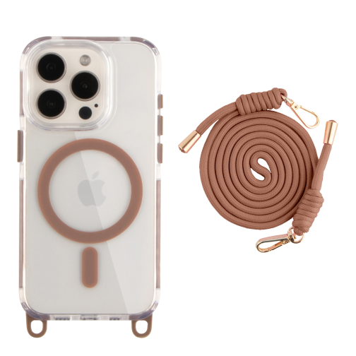 Чохол TPU+PC LanyardCase with MagSafe для iPhone 15 Pro Max превью 14