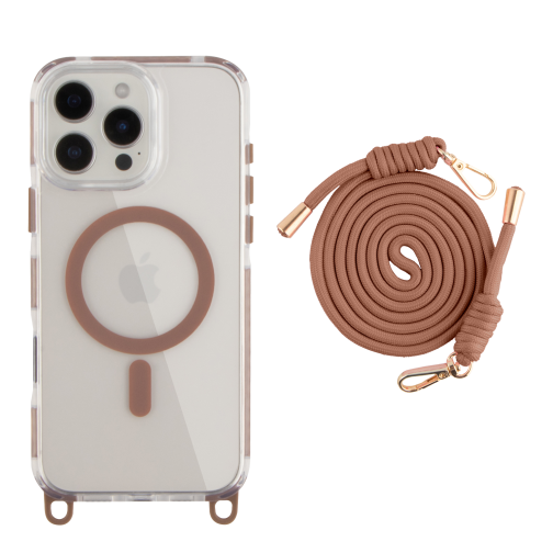 Чохол TPU+PC LanyardCase with MagSafe для iPhone 16 Pro Max превью 14