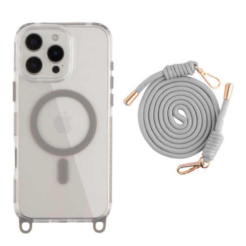 Чохол TPU+PC LanyardCase with MagSafe для iPhone 16 Pro Max превью 19