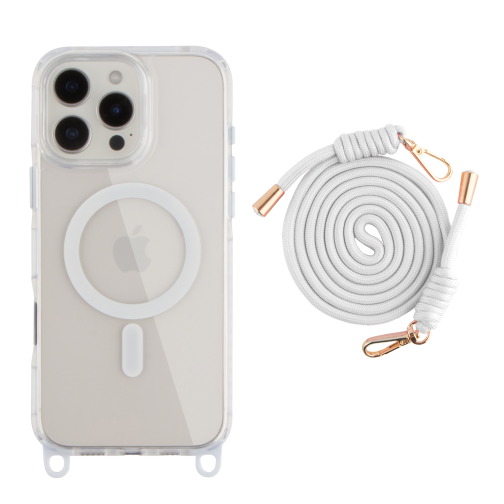 Чохол TPU+PC LanyardCase with MagSafe для iPhone 16 Pro Max превью 20