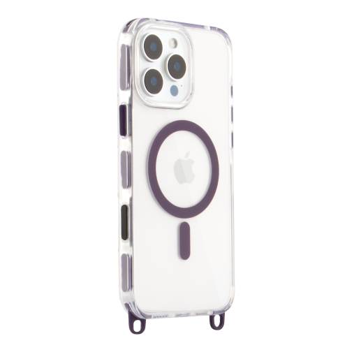 Чохол TPU+PC LanyardCase with MagSafe для iPhone 16 Pro Max превью 21