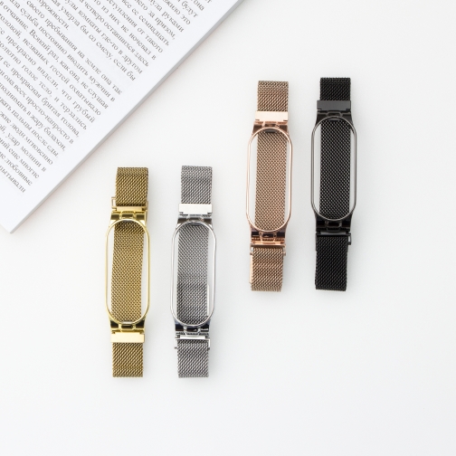 Купити Ремінець для Xiaomi Mi Band 5/6 Milanese Loop, 10