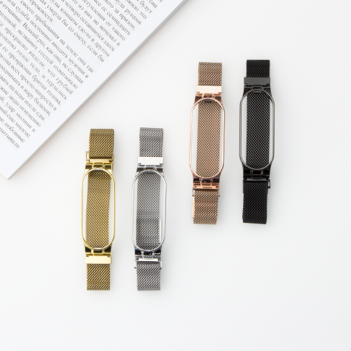 Ремінець для Xiaomi Mi Band 5/6 Milanese Loop превью 10