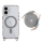 Купити Чохол TPU+PC LanyardCase with MagSafe для iPhone 16 Titanium grey