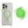 Купити Чохол TPU+PC LanyardCase with MagSafe для iPhone 16 Pro Max Fluorescent Green